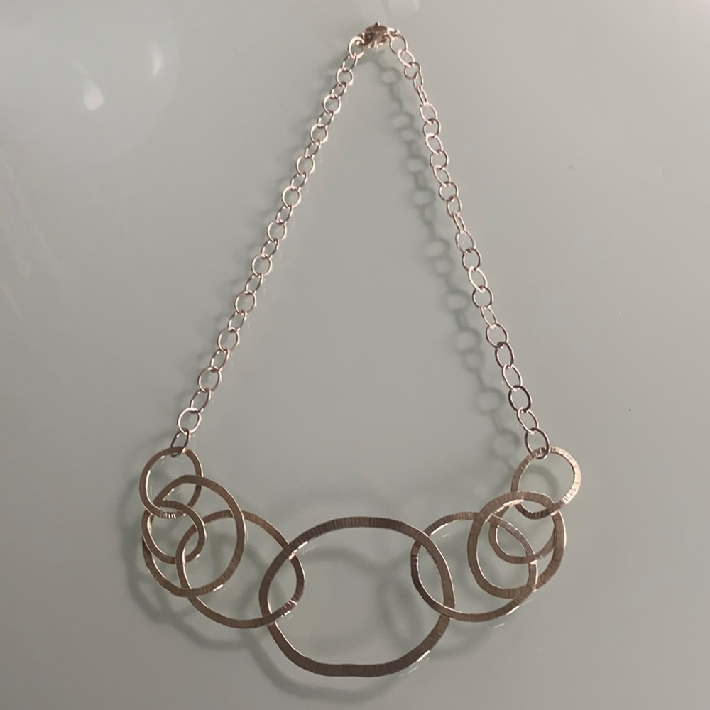 Silpada Pop the Bubbly Bib Sterling .925 Necklace